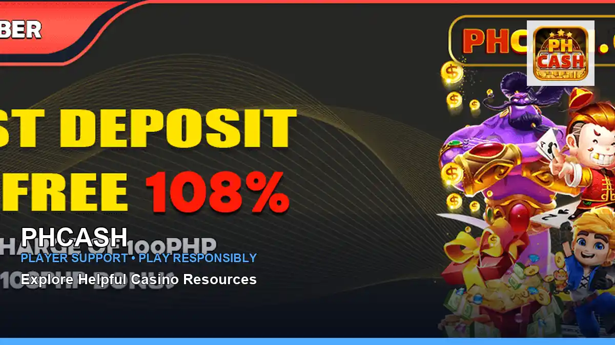 PHCASH casino terms and player information for the Philippines