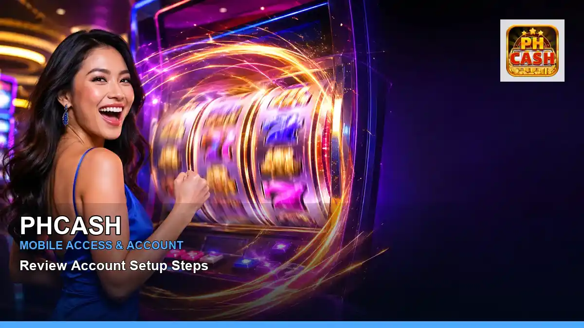 PHCASH vivid free spins slot games highlighting mobile-friendly casino play