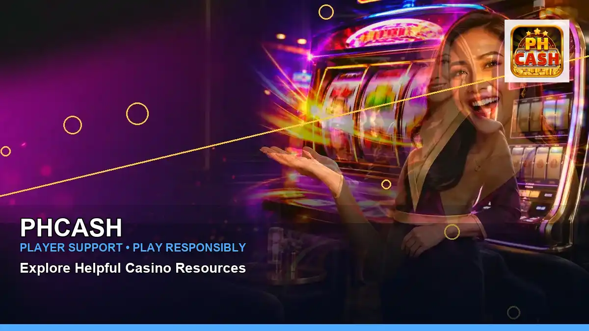 PHCASH wide-action coins casino cashback rewards highlighting mobile-friendly casino play